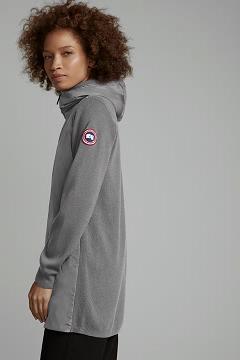 Chamarras Canada Goose Mujer Outlet - WindBridge Prendas De Punto Grises IN8743605